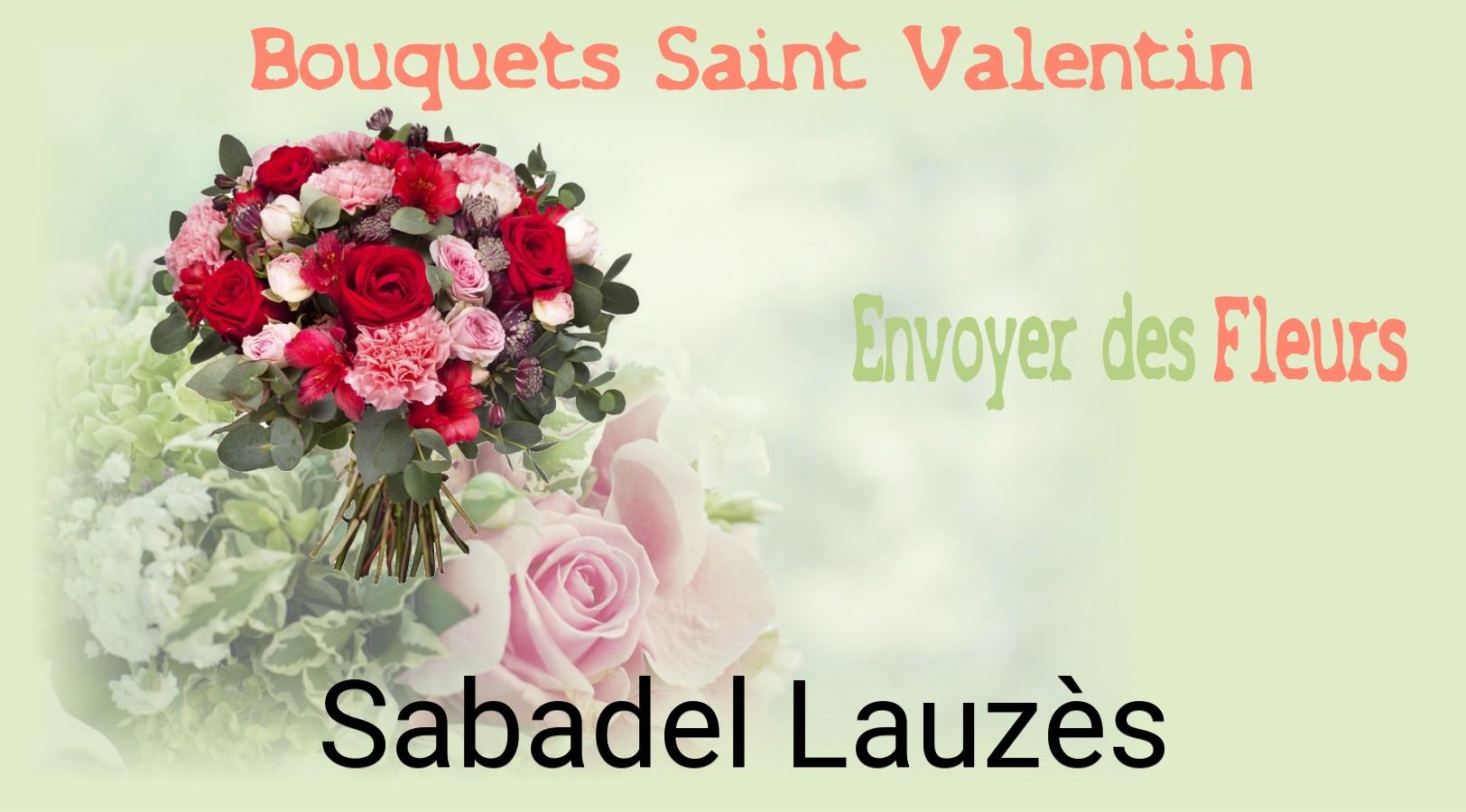 Roses de Saint-Valentin livrées à Sabadel-Lauzès